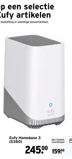 GAMMA eufy Homebase 3 (S380) aanbieding