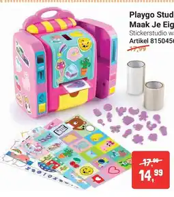 Lobbes Playgo Studio Maak Je Eigen Stickers aanbieding