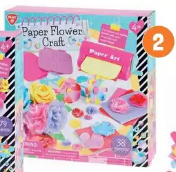 Lobbes Playgo Knutselset Papieren Bloemen Maken aanbieding