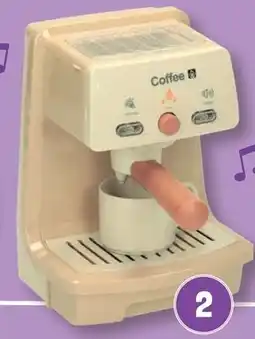 Lobbes Koffiemachine met Licht en Geluid aanbieding