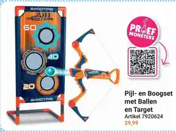 Lobbes Air Blasters Pijl- en Boogset met Ballen en Target aanbieding