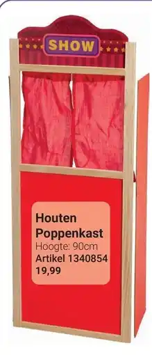 Lobbes Houten Poppenkast aanbieding