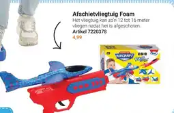 Lobbes Afschietvliegtuig Foam aanbieding