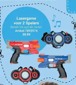 Lobbes Laser game voor 2 spelers aanbieding