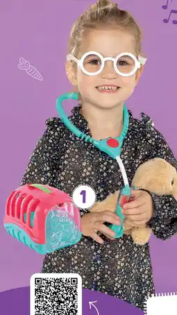 Lobbes Playgo Dieren Reismandje met knuffelpuppy aanbieding
