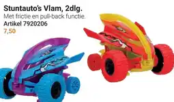 Lobbes Stuntauto's Vlam, 2dlg. aanbieding