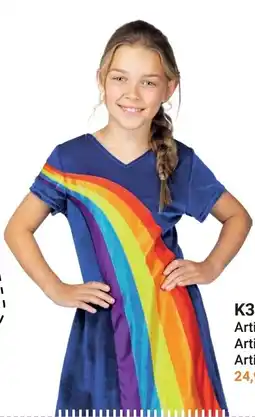 Lobbes K3 Regenboog Verkleedjurk aanbieding