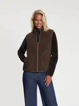 ANWB Mgo Maya Dames Outdoor bodywarmer Teddy Bruin aanbieding