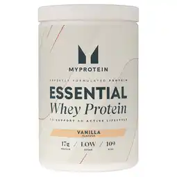 Holland & Barrett 2e product 50% korting | Myprotein Essential Whey Protein Vanille - 600g aanbieding