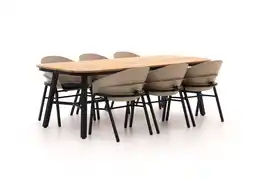 Kees Smit Hartman Tubb dining tuinset 240cm 7-delig verstelbaar aanbieding