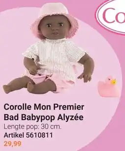 Lobbes Corolle Mon Premier Bad Babypop Alyzée aanbieding