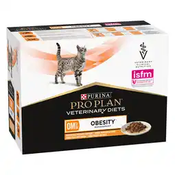 Zooplus 5 % korting! 2 x Purina Pro Plan natvoer voor katten - OM ST/OX - Obesity Management Kip 20 x 85 g aanbieding