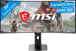 Coolblue MSI MPG 341CQR X36 QD-OLED Curved aanbieding