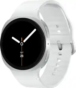 Coolblue Samsung Galaxy Watch 8 4G Zilver 44mm aanbieding