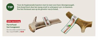 Welkoop Farmfood hertengewei aanbieding