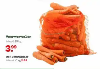 Welkoop Voerwortelen 20 kg aanbieding