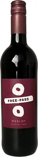 De Online Drogist Free-Pass Merlot Alcohol-Vrij aanbieding