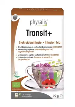 De Online Drogist Physalis Transit+ Biokruideninfusie Zakjes aanbieding