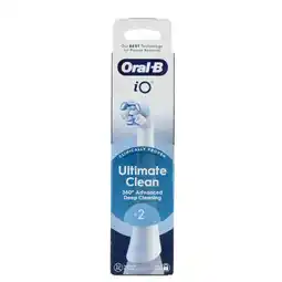 De Online Drogist Oral-B Opzetborstel IO Ultimate Clean Wit aanbieding