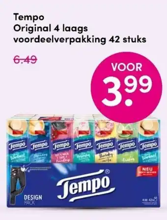 DA Tempo Original 4 laags megapack 42st aanbieding