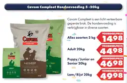 Huisdier Voordeelshop Cavom Compleet Hondenvoeding aanbieding
