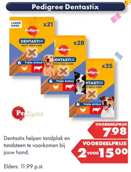 Huisdier Voordeelshop Pedigree Dentastix aanbieding