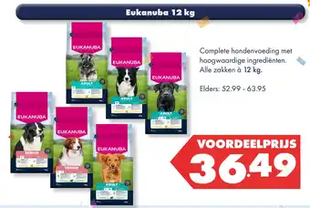 Huisdier Voordeelshop Eukanuba 12 kg aanbieding