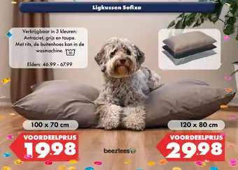 Huisdier Voordeelshop Ligkussen Sofixa aanbieding