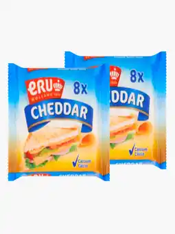Flink Eru Cheddar plakken 150g 2x aanbieding