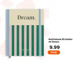 The Read Shop Atelier 44 Notitieboek B5 Dream aanbieding