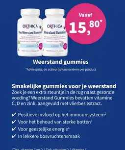 Plein.nl orthica weerstand gummies aanbieding