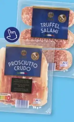 ALDI Truffel salami en prosciutto crudo aanbieding