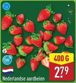 ALDI Nederlandse aardbeien aanbieding