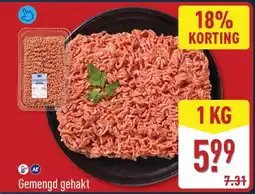 ALDI Gemengd gehakt aanbieding