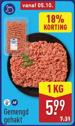 ALDI Gemengd gehakt aanbieding
