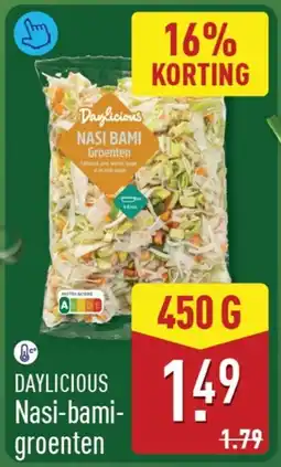 ALDI Daylicious Nasi-bami-groenten aanbieding