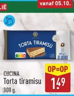 ALDI Cucina torta tiramisu aanbieding