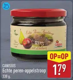 ALDI Canisius Echte peren-appelstroop aanbieding