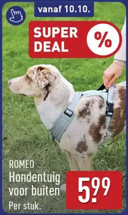 ALDI Hondentuig voor buiten aanbieding