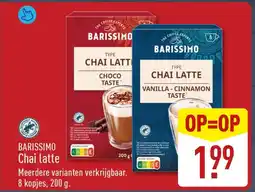 ALDI Barissimo Chai latte aanbieding