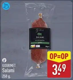 ALDI Gourmet Salami aanbieding
