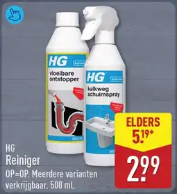 ALDI HG Reiniger aanbieding