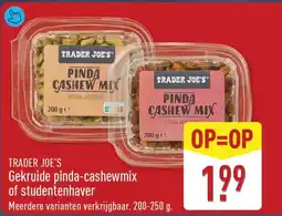 ALDI Trader joe's Gekruide pinda-cashewmix of studentenhaver aanbieding