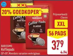 ALDI Barissimo Koffiepads aanbieding