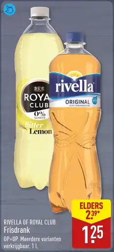 ALDI Rivella of Royal Club Frisdrank aanbieding