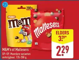 ALDI M&M's of Maltesers aanbieding