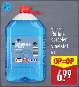 ALDI Ride+Go Ruitensproeiervloeistof aanbieding