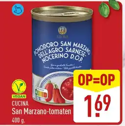 ALDI Cucina San Marzano-tomaten aanbieding