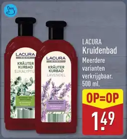 ALDI Lacura kruidenbad aanbieding