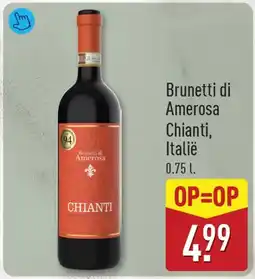 ALDI Brunetti di Amerosa Chianti aanbieding